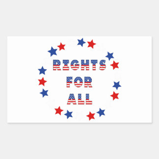 USA Elections Party Collection!  Rectangular Sticker