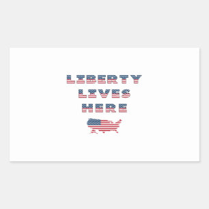USA Elections Party Collection! Rectangular Sticker