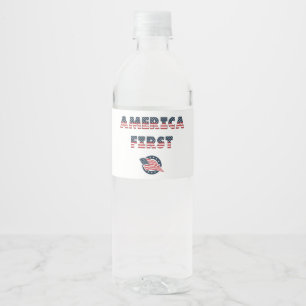 USA Elections Party Collection! Water Bottle Label