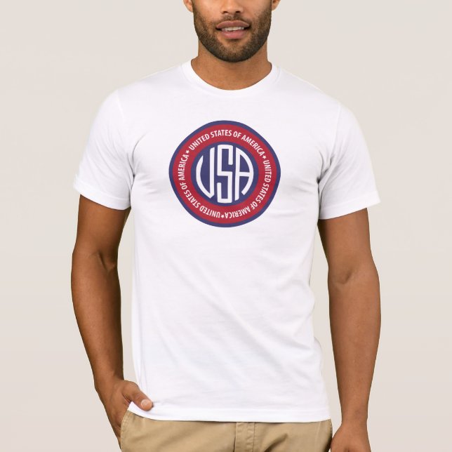 USA emblem T-Shirt (Front)