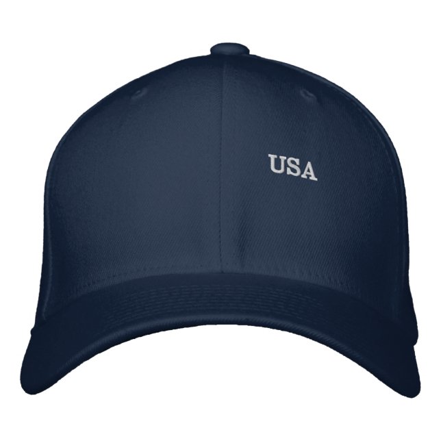 USA EMBROIDERED HAT (Front)