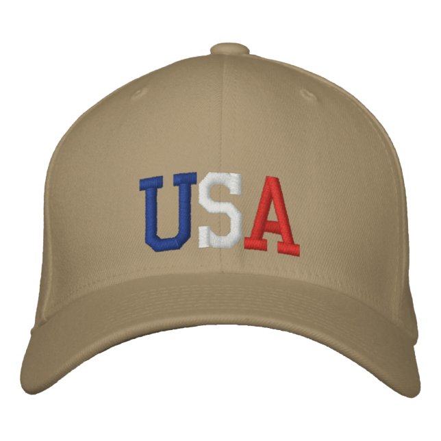 USA embroidered hat (Front)