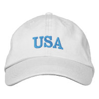 USA Embroidered Hat | Classic Patriotic Cap