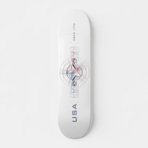 USA Estd. 1776 Skateboard