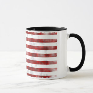 Usa faded nice pattern flag mug