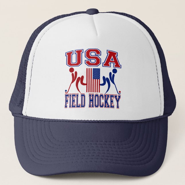 USA Field Hockey Trucker Hat (Front)
