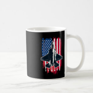 Usa Fighter Jet F-35 4th Of July Men Women Kids Pa Coffee Mug