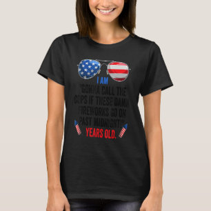 Usa Fireworks American Patriotic 4th Of July T-Shirt