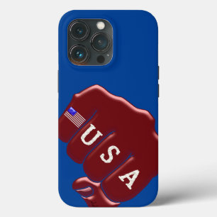 USA Fist Bump with the American flag Case-Mate iPh iPhone 13 Pro Case