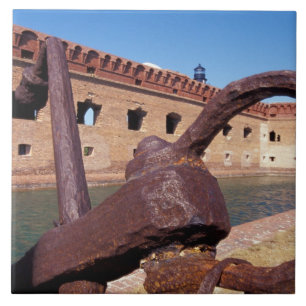 USA, FL, Florida Keys, Fort Jefferson, 1846, Tile