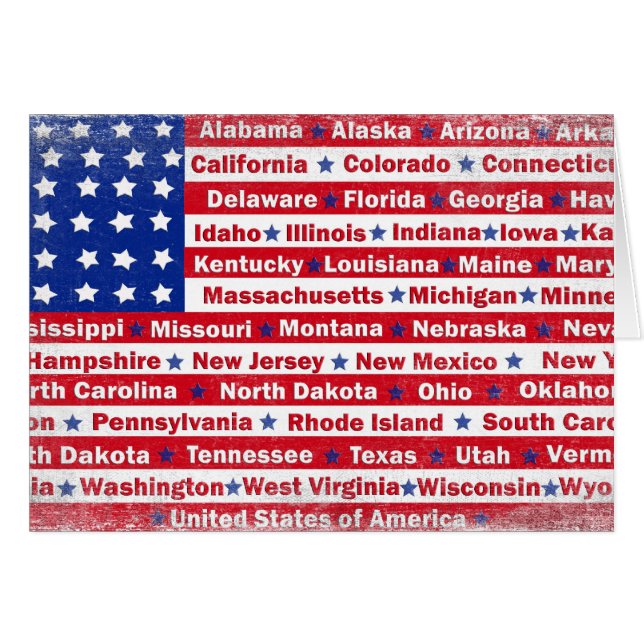 USA Flag (Front Horizontal)