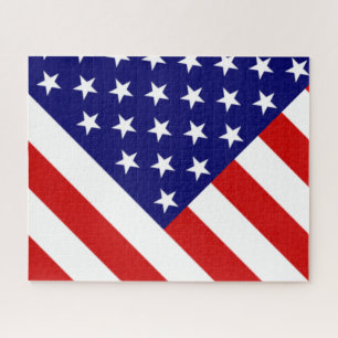 USA Flag 16x20 520pc jpcn Jigsaw Puzzle