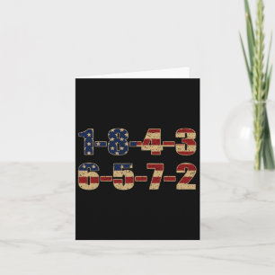 Usa Flag 18436572 Firing Order Small Block Engine  Card