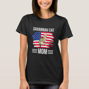 Usa Flag 4th Of July Mothers Day Merica Savannah C T-Shirt