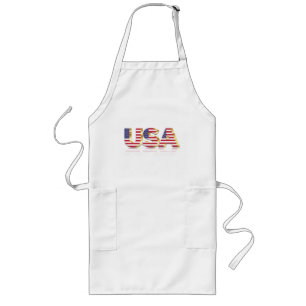 USA Flag Apron United States of America