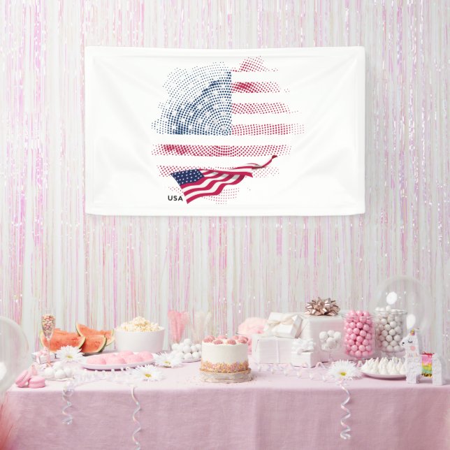 USA flag Banner (Party)