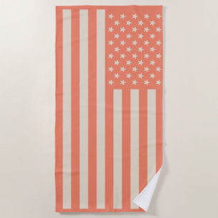 USA flag Beach Towel