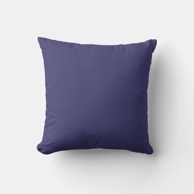 USA Flag Blue Royal Blue Deep Blue Cushion (Front)