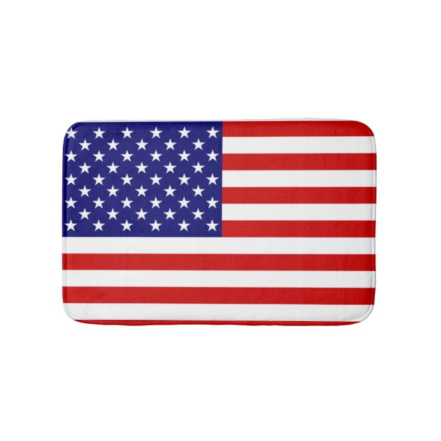 USA Flag bmcnt Bath Mat (Front)
