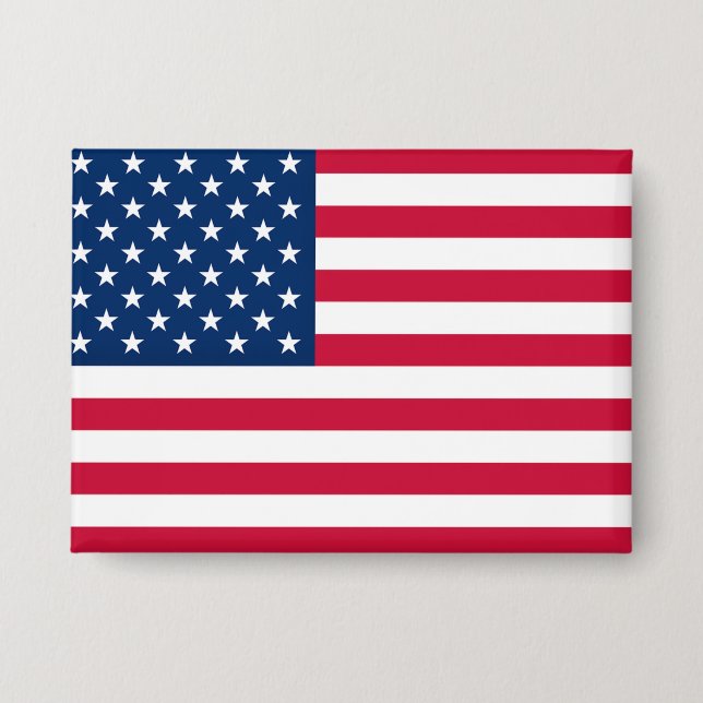 USA Flag Button American Flag Patriotic (Front)