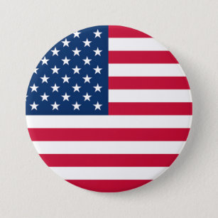 USA Flag Button American Flag Patriotic Gift