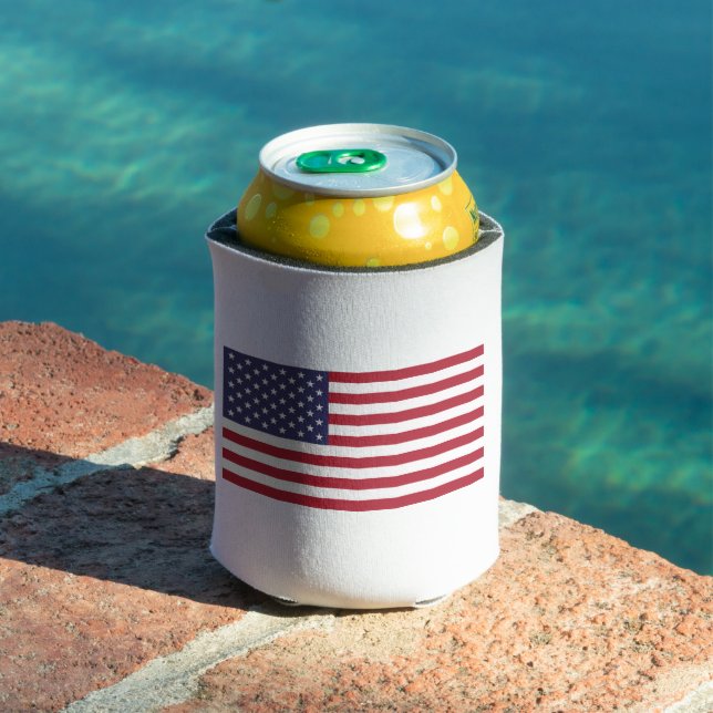 USA Flag Can Cooler (In Situ Pool)