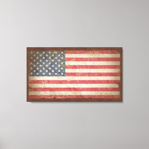 USA Flag Canvas Print