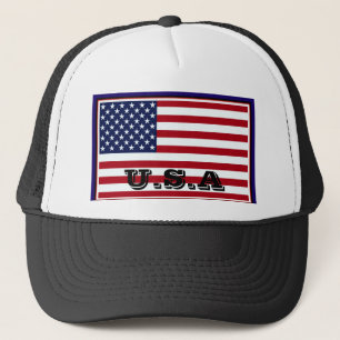 USA flag cap