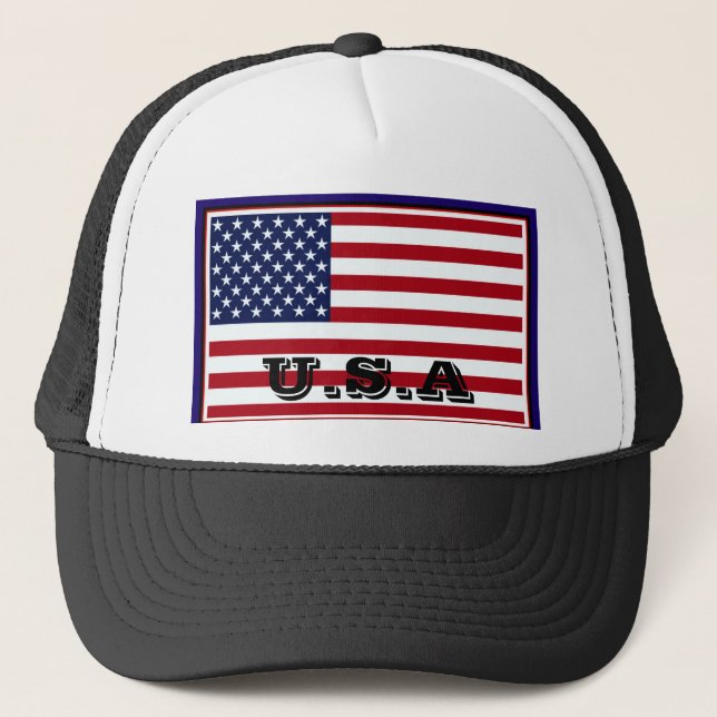 USA flag cap (Front)