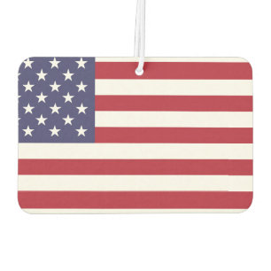 USA Flag Car Air Freshener