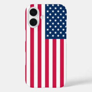 USA Flag iPhone 16 Case