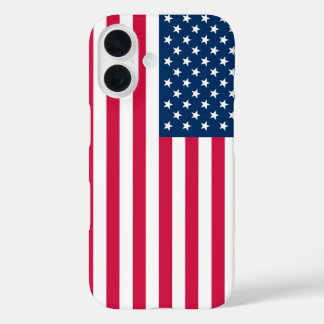 USA Flag iPhone 16 Case