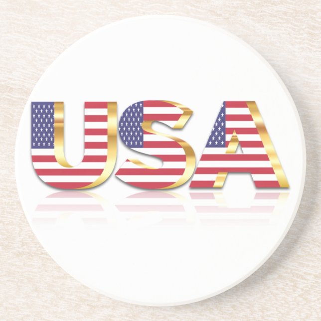 USA Flag Coaster United States of America (Front)