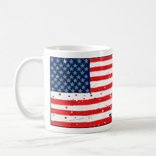 USA Flag Coffee Mug