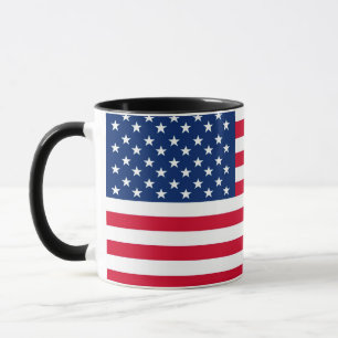 USA flag coffee Mug