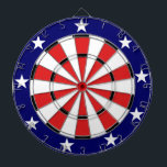 USA Flag colours Dartboard<br><div class="desc">USA Flag colours dartboard at Worldgoods</div>