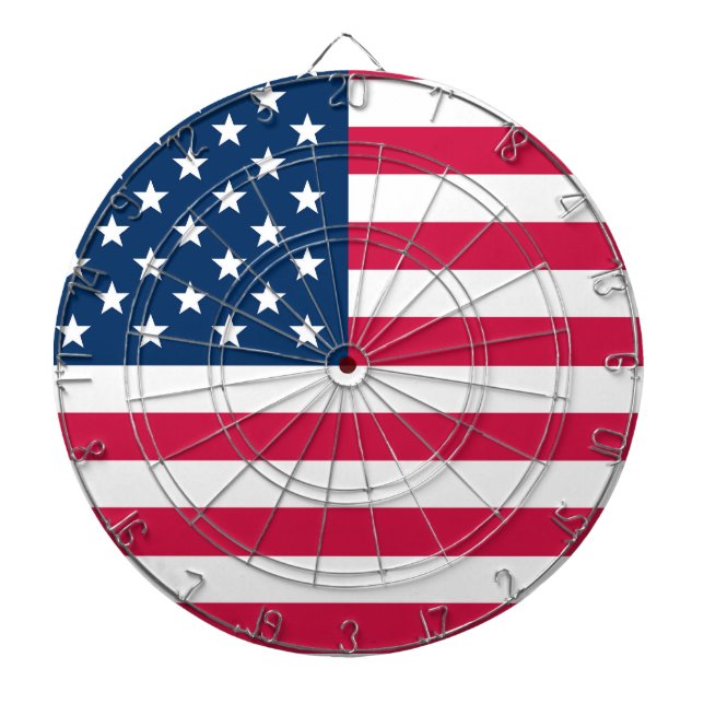 USA Flag Dartboard (Front)