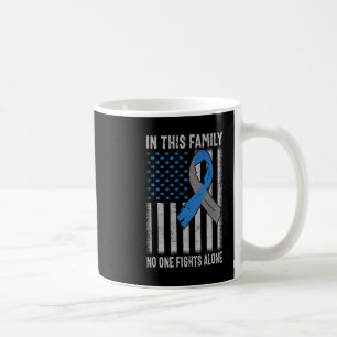 Usa Flag Diabetes Type 1 Awareness Family Support Coffee Mug