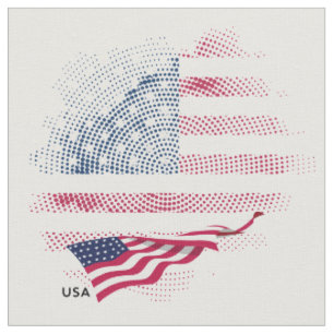 USA flag Fabric