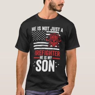 USA Flag Fireman He Is Not Just A Firefighter He I T-Shirt