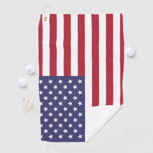 USA flag, flag of USA, American flag Golf Towel