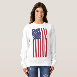 USA flag, flag of USA, American flag Sweatshirt