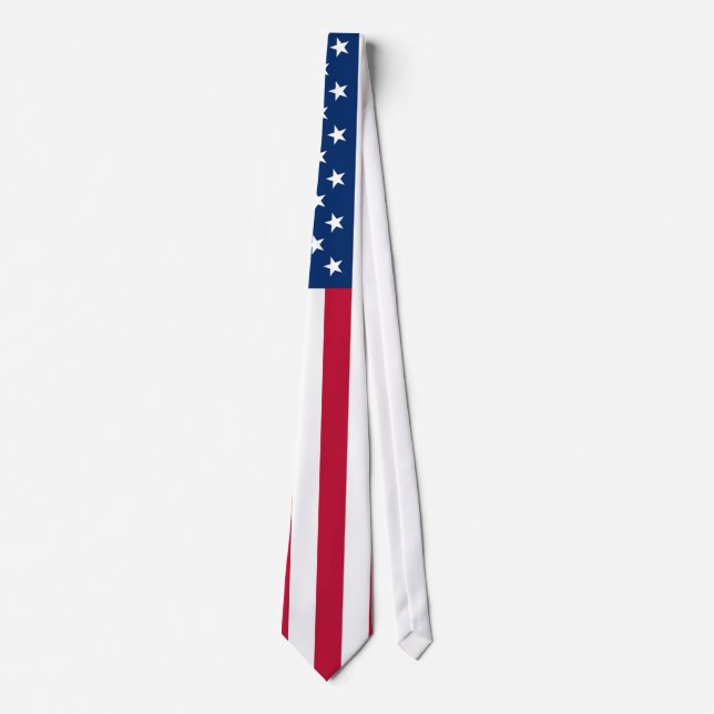 USA flag for Tie (Front)