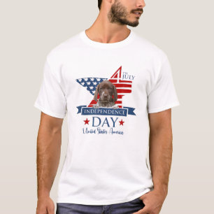 USA Flag German Shorthaired Pointer S, Dog 4Th Of T-Shirt