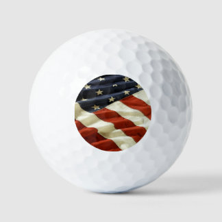 USA Flag Golf Balls