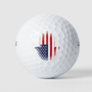 USA Flag Golf Balls
