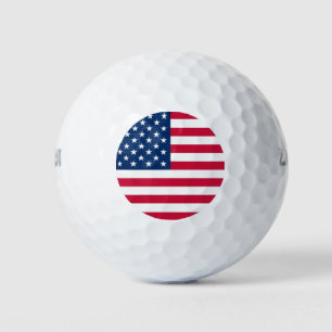 USA Flag Golf Balls Patriotic