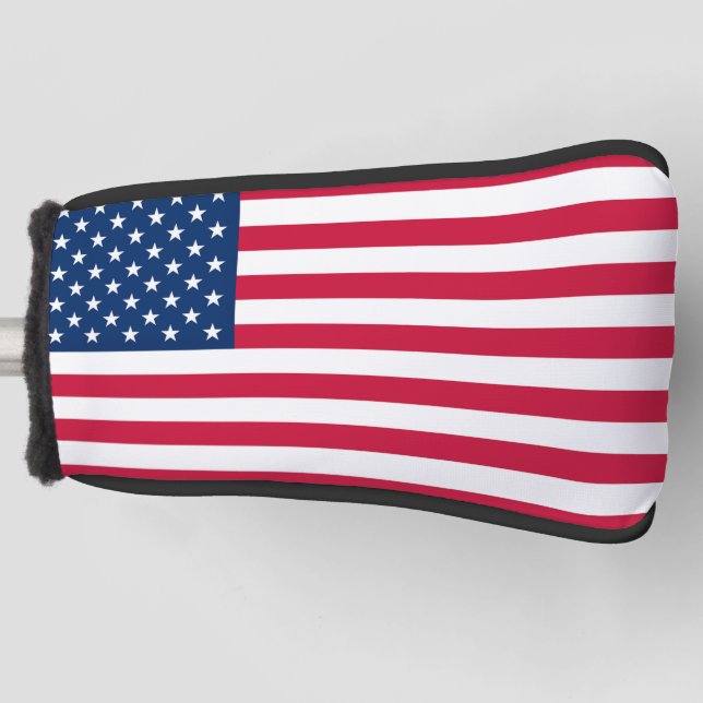 USA Flag Golf Head Cover (Front)