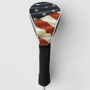 USA Flag Golf Head Cover
