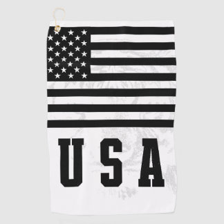 USA Flag Golf Towel